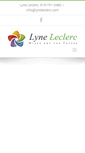 Mobile Screenshot of lyneleclerc.com